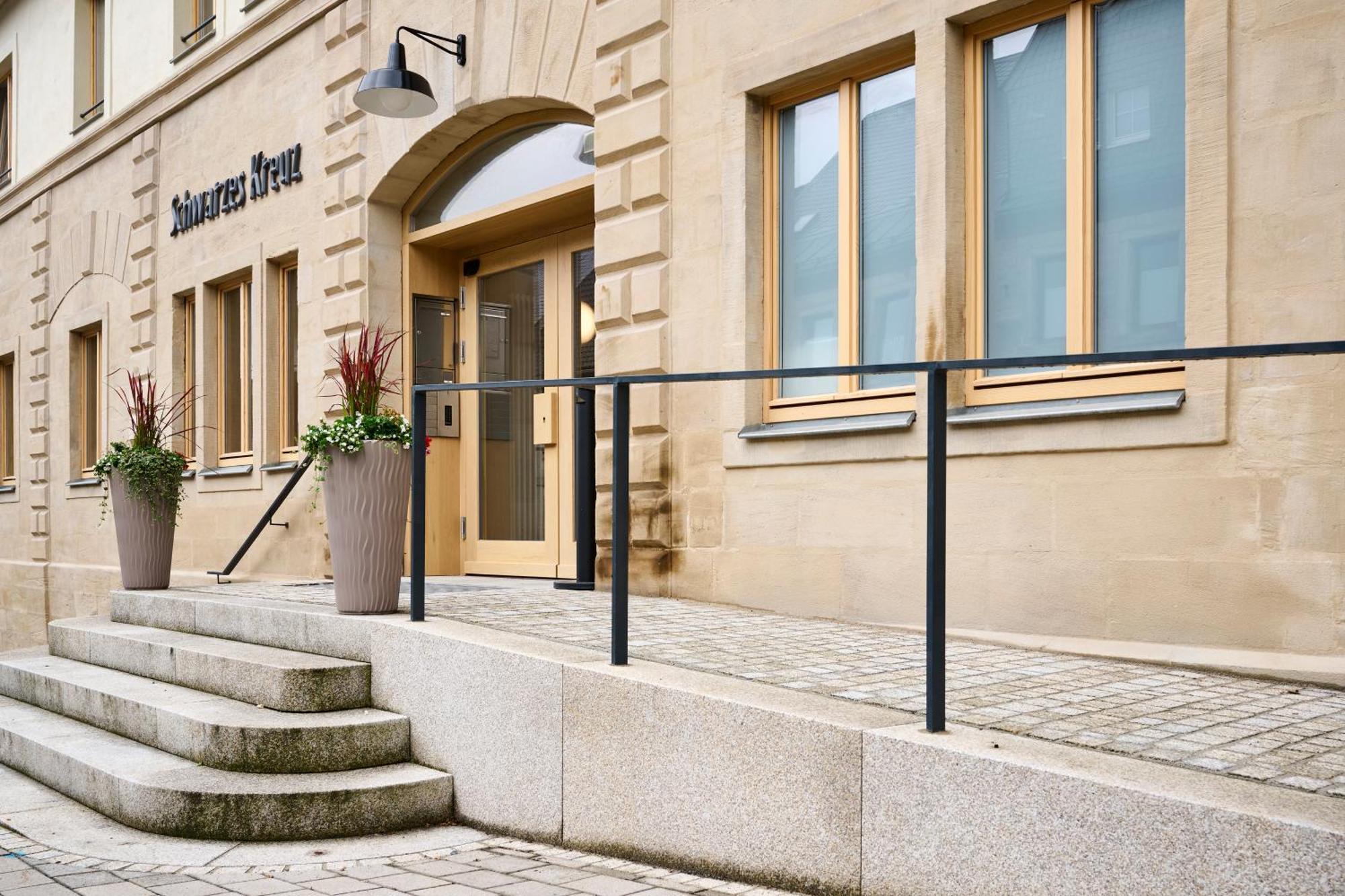 Schwarzes Kreuz Gasthaus Pension Teuschnitz ภายนอก รูปภาพ